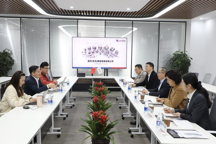 进企业、问需求、送服务！青岛融资担保集团走访国华智能